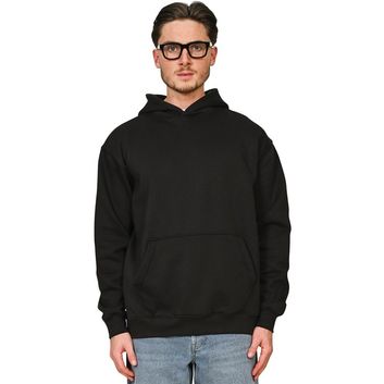 Casual Classics Premium Combed 330 Oversize Tall Hood - Black