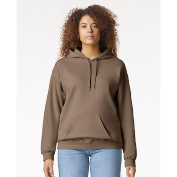 Gildan Softstyle Midweight Pullover Hood - Brown Savana