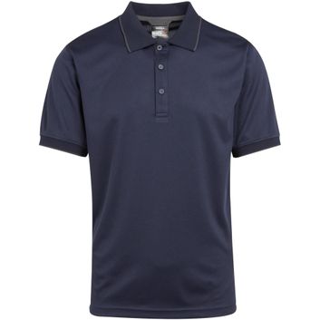 Regatta Professional Navigate Recycled Short Sleeve Polo - Navy/Seal Grey alternative