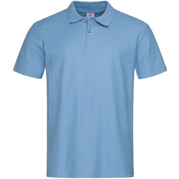 Stedman Classic Cotton Polo Mens 170gm - Light Blue