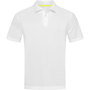 Stedman Mesh Polo 140 Mens - White