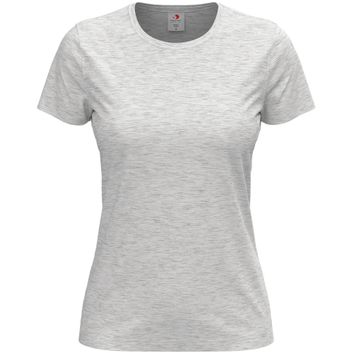 Stedman Classic T-Shirt Fitted 155 Ladies - Ash Grey