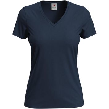 Stedman Classic T-Shirt V Neck 155 Ladies - Blue Midnight