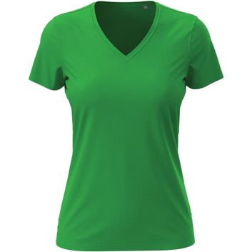 Stedman Classic T-Shirt V Neck 155 Ladies - Kelly Green