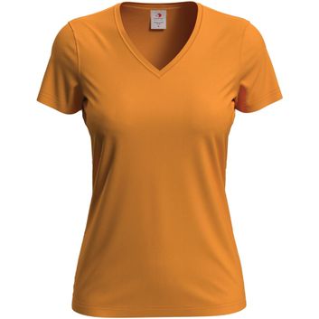 Stedman Classic T-Shirt V Neck 155 Ladies - Orange