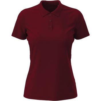 Stedman Lux Cotton Polo 180 Ladies - Bordeaux