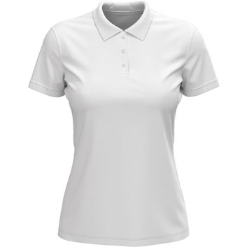 Stedman Lux Cotton Polo 180 Ladies - White
