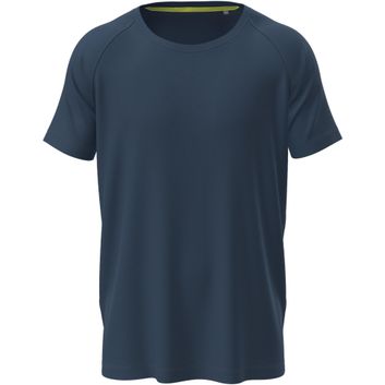Stedman Mesh Raglan 140 Mens - Navy Blue