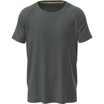 Stedman Mesh Raglan 140 Mens - Slate Grey