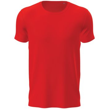 Stedman Sports T-Shirt 140 Mens - Scarlet Red