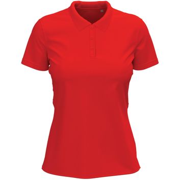 Stedman Stretch Polo Ladies 210 - Scarlet Red