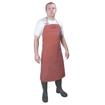 Duratough Apron Red Rubber