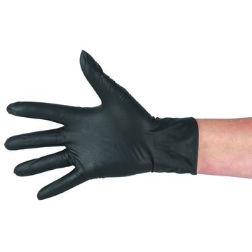 Milkers™ Nitrile Glove Black Powder Free (100Pk) alternative