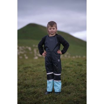 Betacraft Tuffbak Child's Bib Over Trousers Navy/Pale Blue alternative