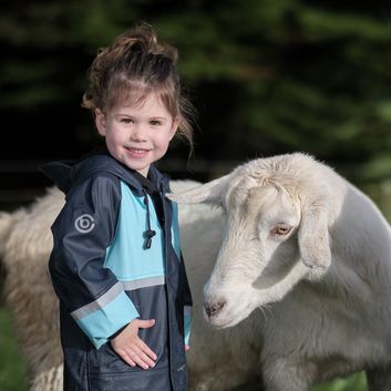 Betacraft Tuffbak Child's Parka Navy/Pale Blue alternative