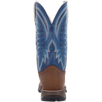 Durango Men's Rebel Western Boots Saddle Brown/Demin Blue alternative