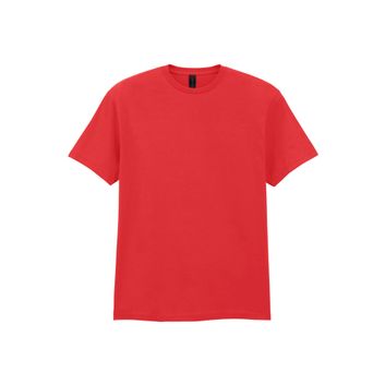 Gildan Softstyle CVC Adult T-Shirt Red Mist