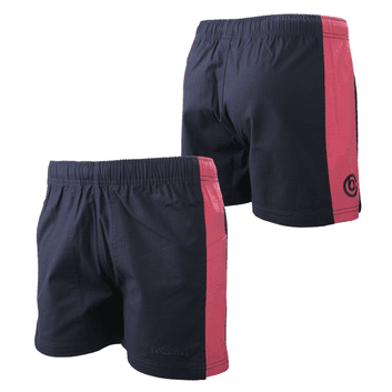 Betacraft Station 3" Unisex Dark Navy/Hot Pink Shorts alternative