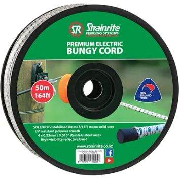 Strainrite Electric Bungee Cord - 50m