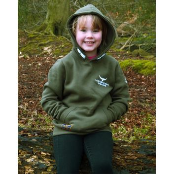 Longhorn Shearing Kids Signature Series Hoodie Khaki Green alternative