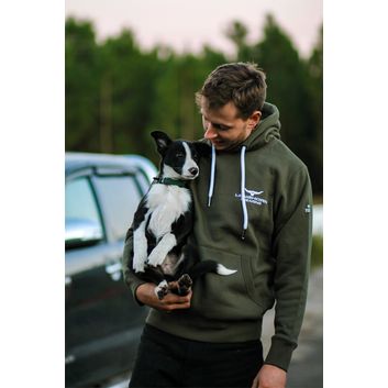 Longhorn Shearing Signature Series Hoodie Khaki Green alternative