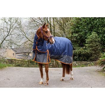 Whitaker R444 Rastrick V2 250G Combo Turnout Rug Navy/Grey alternative