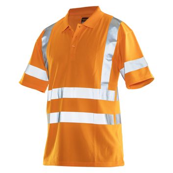 Jobman Polo Shirt Hi-Vis Orange