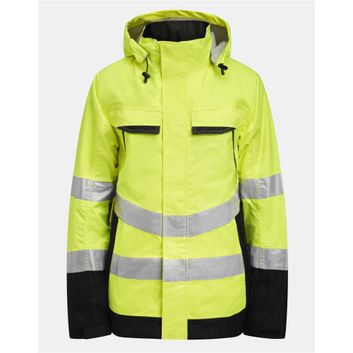 Jobman Shell Jacket Hi-Vis Yellow/Black