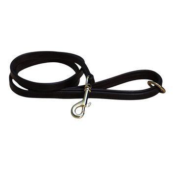Mackey Padded Dog Lead Black