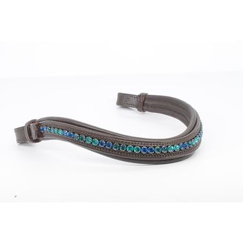 Mackey Sparkle Browband Midnight Brown