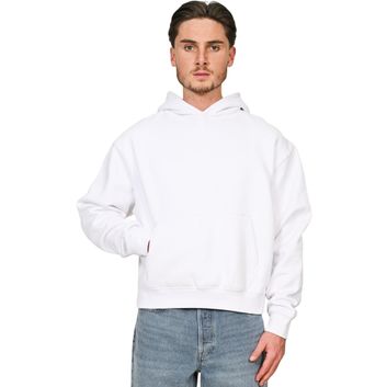 Casual Classics Premium Combed 330 Boxy Oversize Hood - White