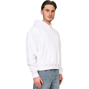 Casual Classics Premium Combed 330 Boxy Oversize Hood - White alternative