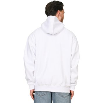 Casual Classics Premium Combed 330 Oversize Hood - White