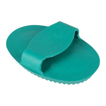 Lincoln Rubber Curry Comb - Green alternative