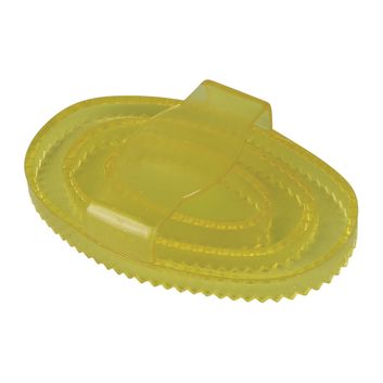 Lincoln Synthetic Rubber Curry Comb - Clear Yellow alternative