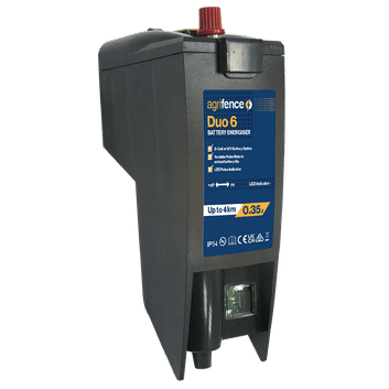 Agrifence Duo 6 Battery Fence Energiser