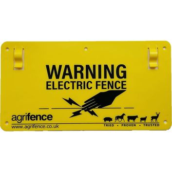 Agrifence Warning Signs (H4873)