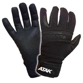 Atak Equus Equestrian Gloves - Black