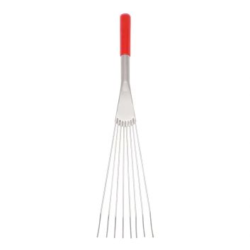 Big Tidee Metal Rake - Red