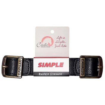 Cavallo Simple &amp; Entry Level Boot Buckle - Black alternative