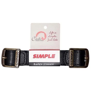 Cavallo Simple &amp; Entry Level Boot Buckle - Black