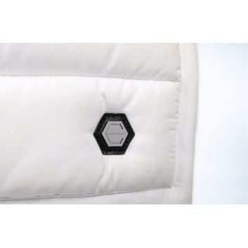 Coldstream Belford Suede GP Saddle Pad - White alternative