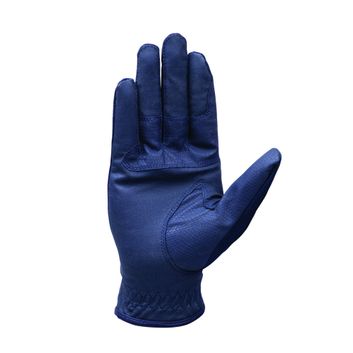 Coldstream Blakelaw Diamante Riding Gloves - Navy/Silver alternative