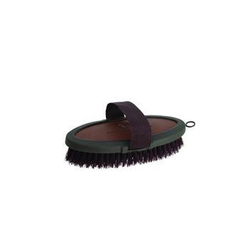 Coldstream Faux Leather Body Brush - Brown/Black alternative