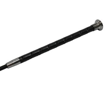 Coldstream Reston Crystal Dressage Whip - Black