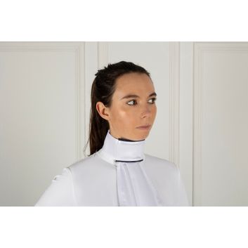 Coldstream Sunwick Ready Tied Stock - White/Navy alternative