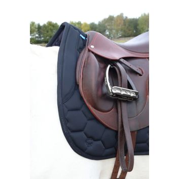 Coldstream Whitsome Saddle Pad - Navy alternative