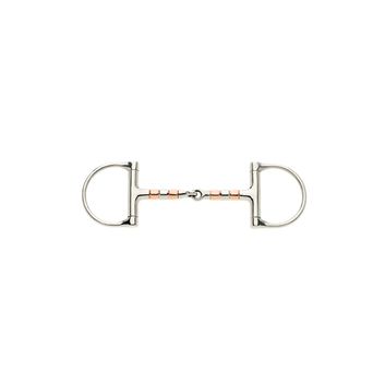 Copper Roller D Ring Snaffle