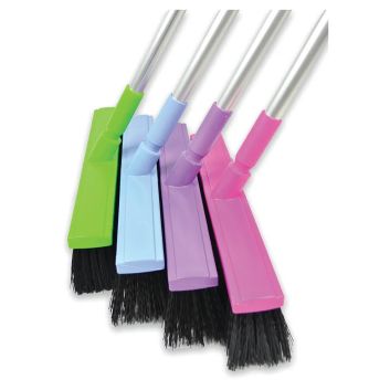 Harold Moore Equestrian Stable &amp; Yard Broom - Pink alternative