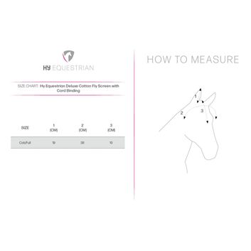 Hy Deluxe Cotton Fly Screen with Cord Binding alternative